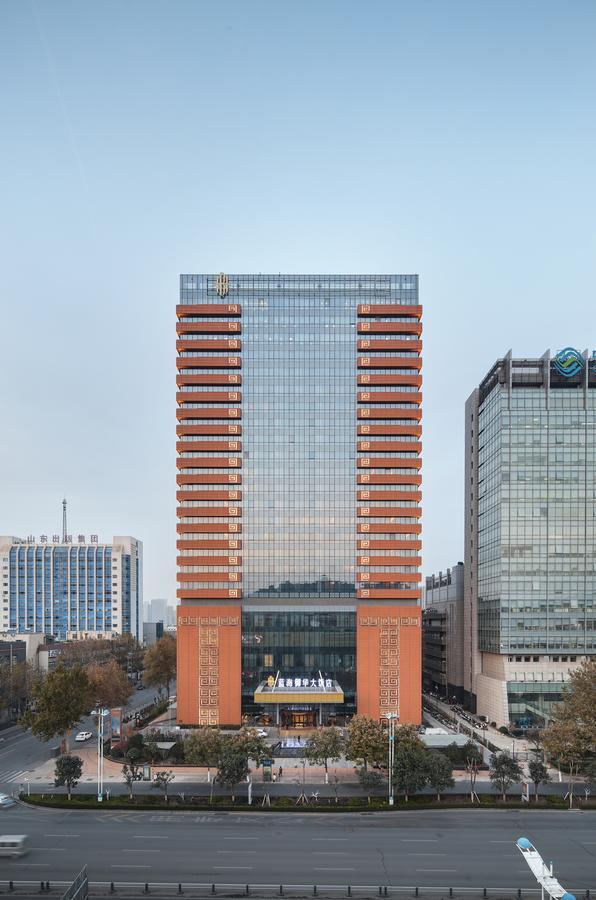 Jinan Luxury Blue Horizon Hotel Exterior foto